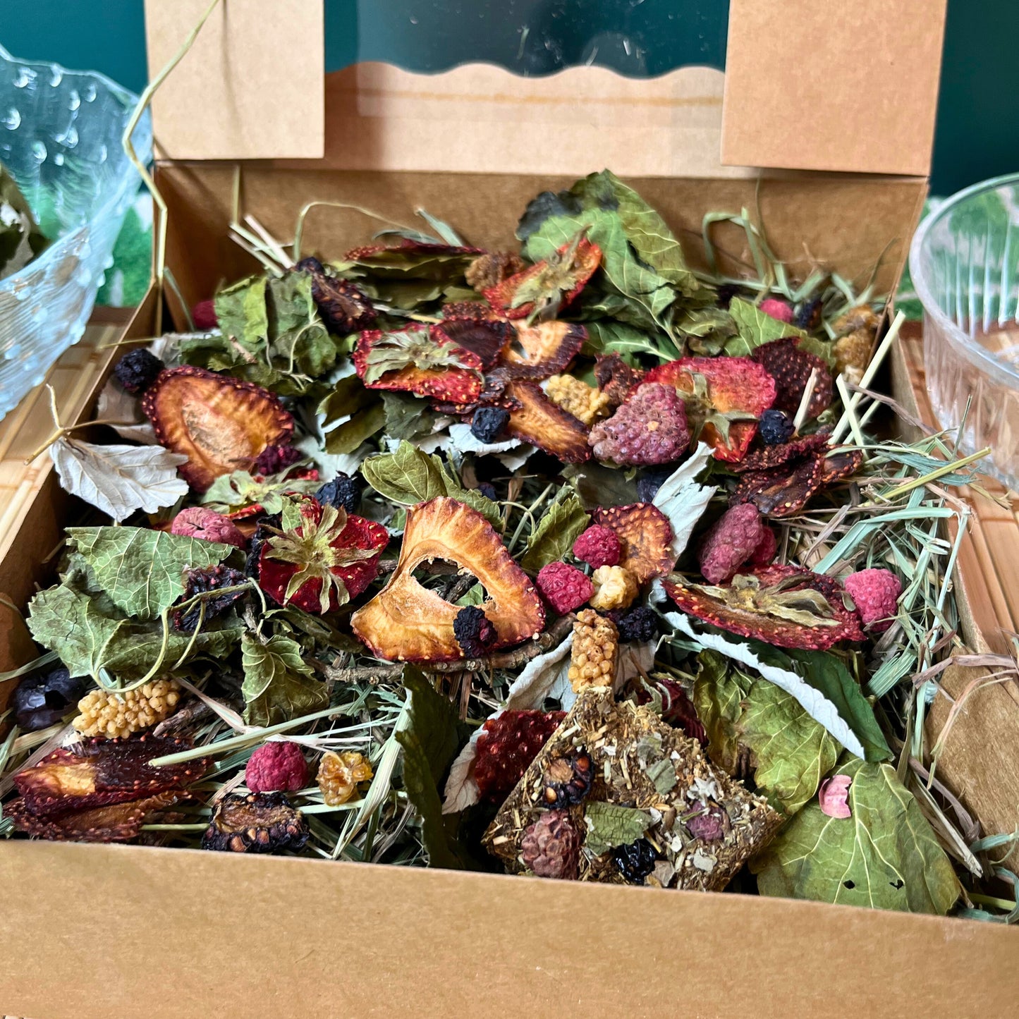 Very Berry Small Animal Forage Box.