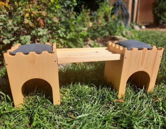 Rabbit Castle with Bridge.