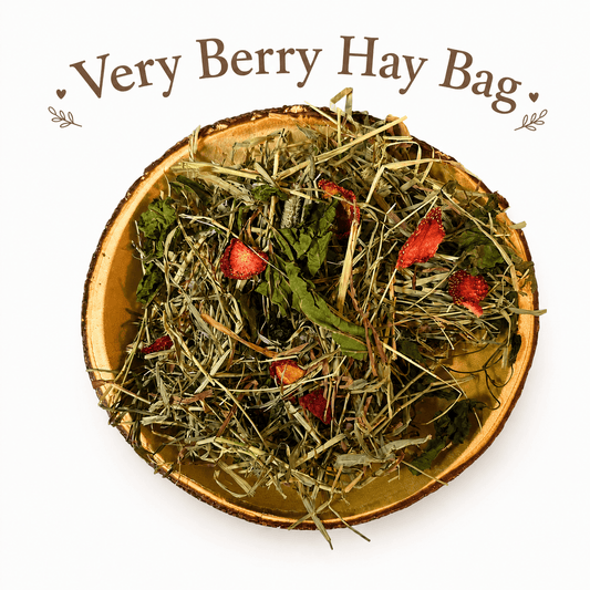 Very Berry Hay Bag - Hippity Hop Pet Shop