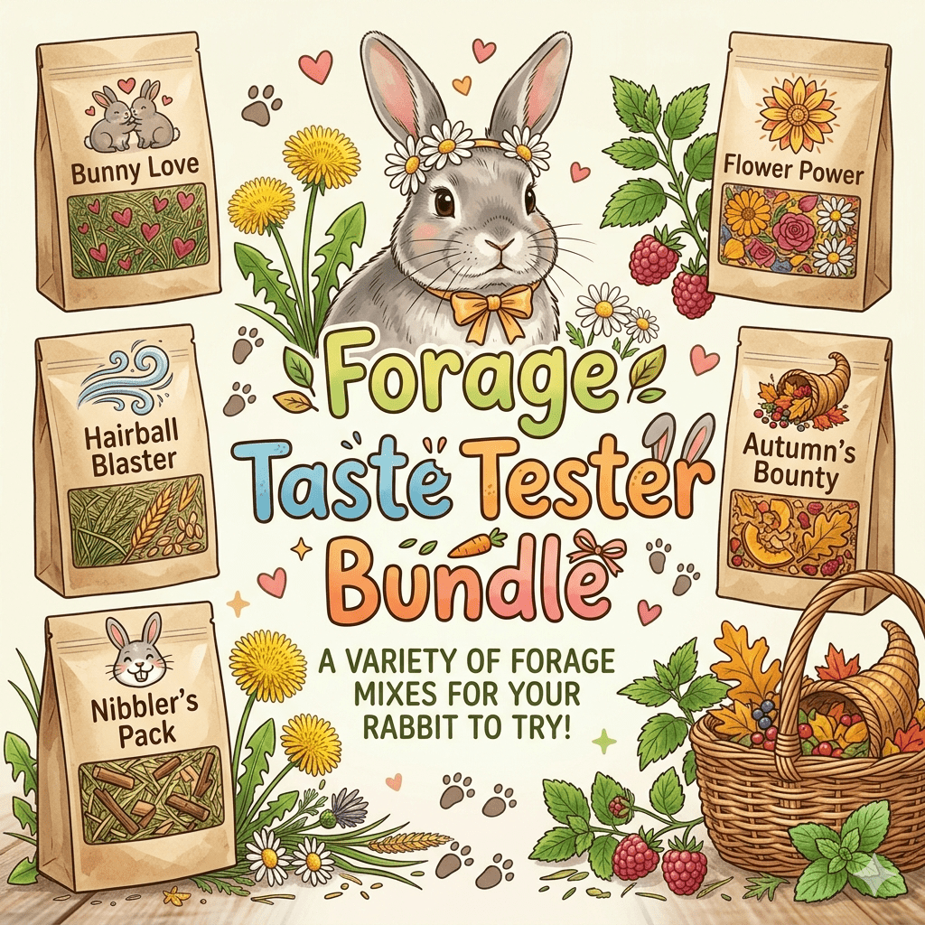 Forage Taste Testing Bundle - Hippity Hop Pet Shop