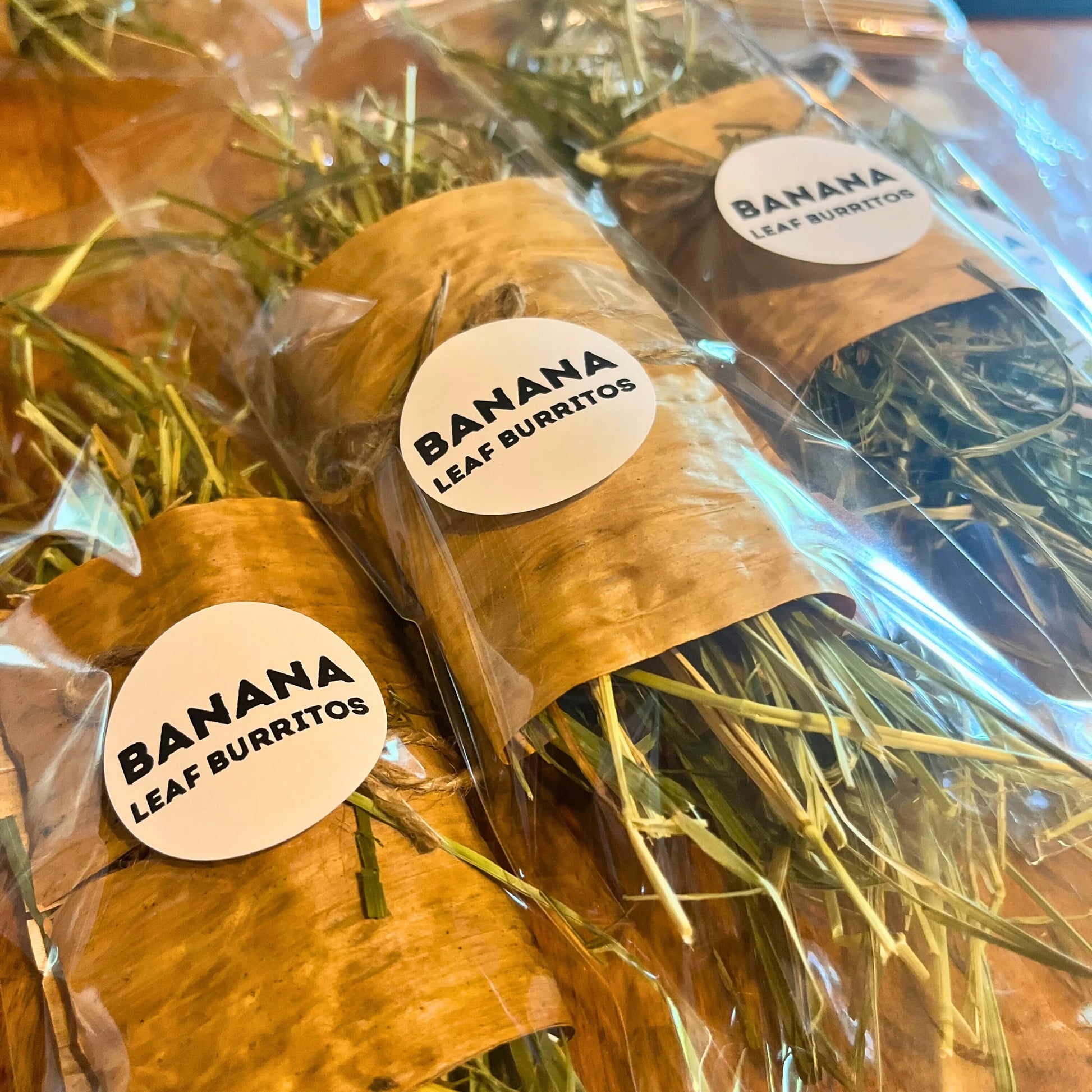 Banana Burritos for Rabbits - Hippity Hop Pet Shop