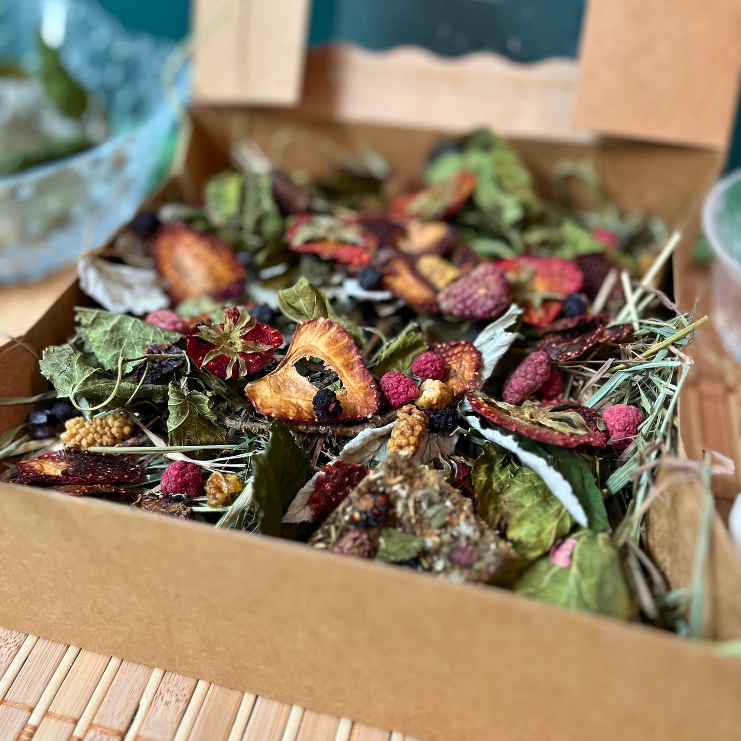 Very Berry Small Animal Forage Box.