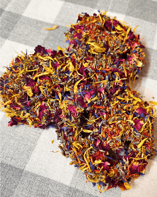 Berry Blossom Loofah.