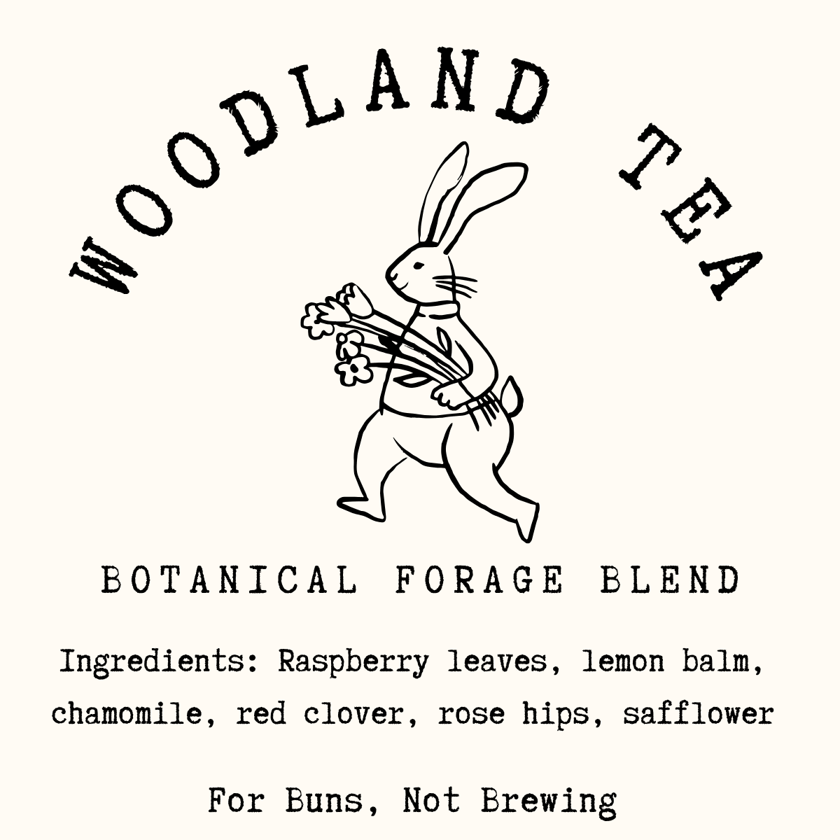 Woodland Tea Forage Mix - Hippity Hop Pet Shop