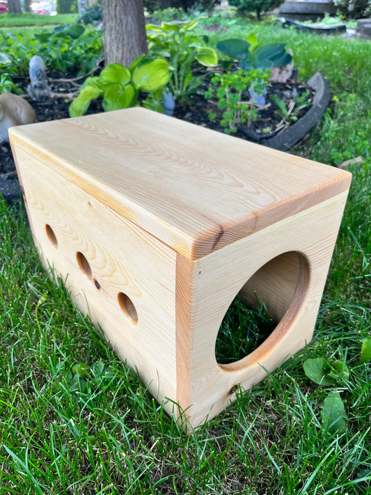 Rabbit Hidey House & Tunnel - Hippity Hop Pet Shop