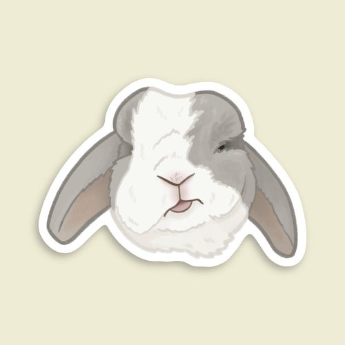 Sassy Bunny Sticker - Hippity Hop Pet Shop