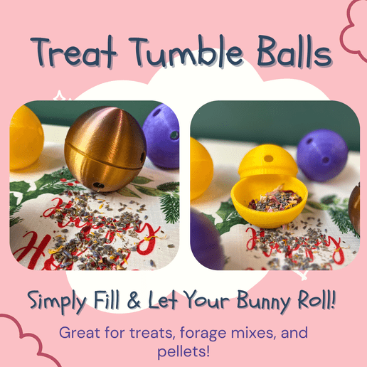 Treat Tumble Balls - Hippity Hop Pet Shop