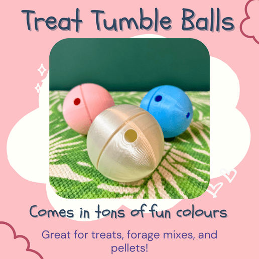 Treat Tumble Balls - Hippity Hop Pet Shop